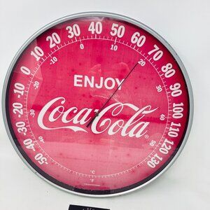 Vintage 15 inch Coca Cola Thermometer Collectible